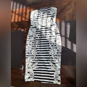 Express Strapless Dress